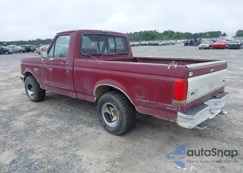 1988 Ford F150 из США, поврежденный, VIN 1FTDF15Y5JNB27822